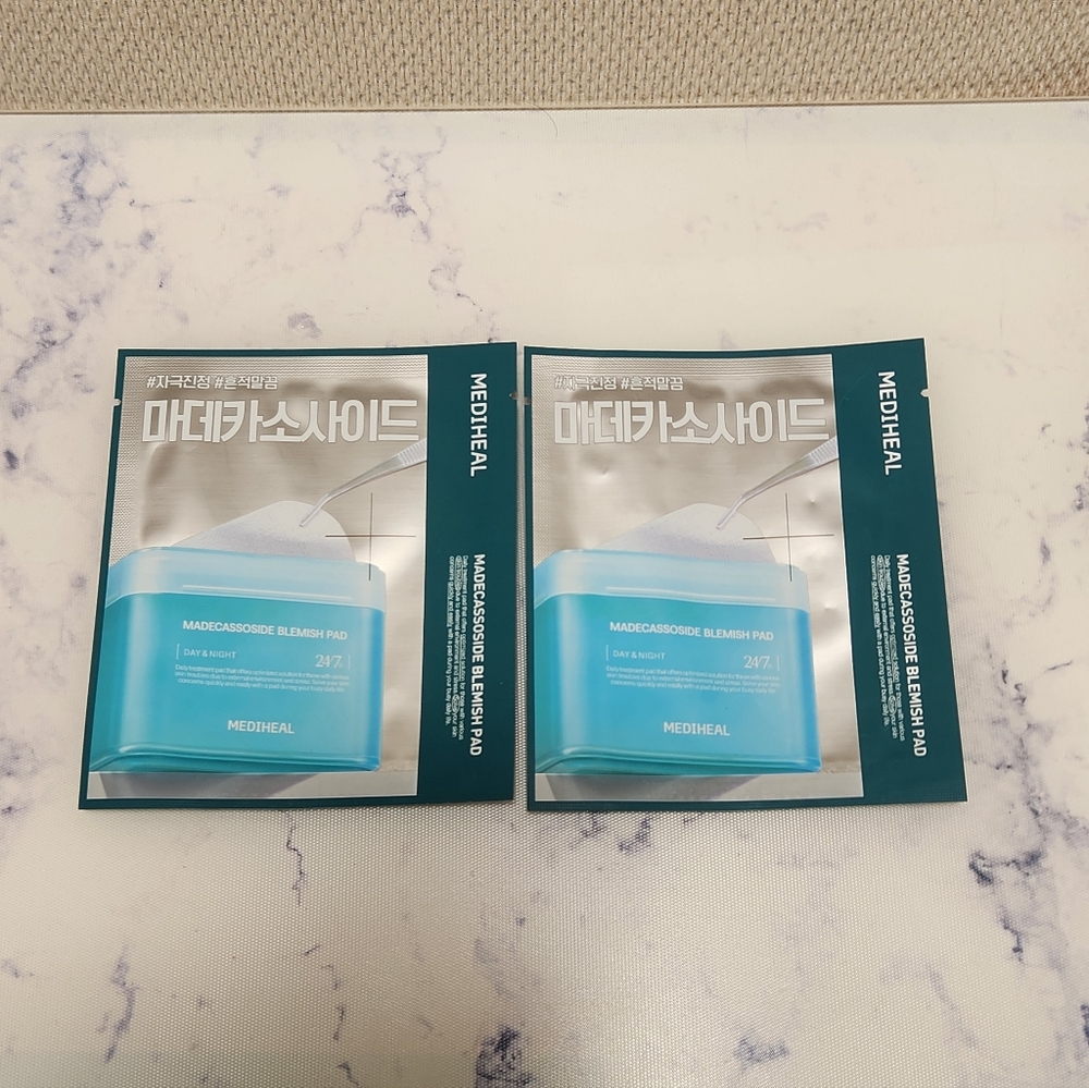 2 Mediheal Maddcassoside Blemish Pad Travel Pack 2 Pads